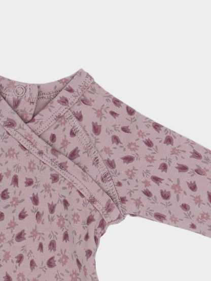 Pink Tulip Stretchy, Bonnet &amp; Bib