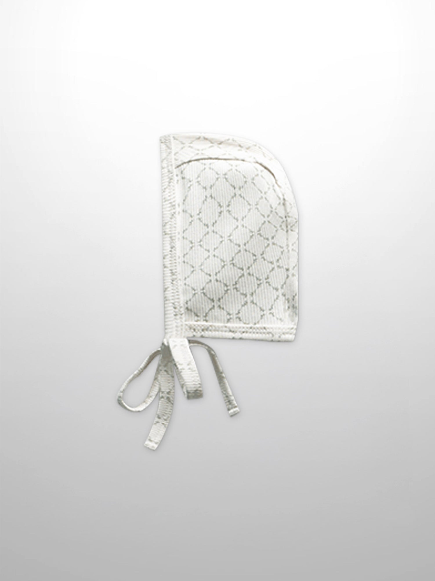 Tendril Vines Stretchy &amp; Bonnet- Grey