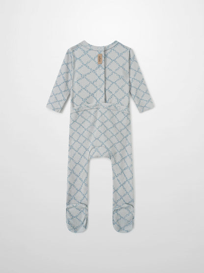 Blue Leaf Layette Set by Adee, boys&