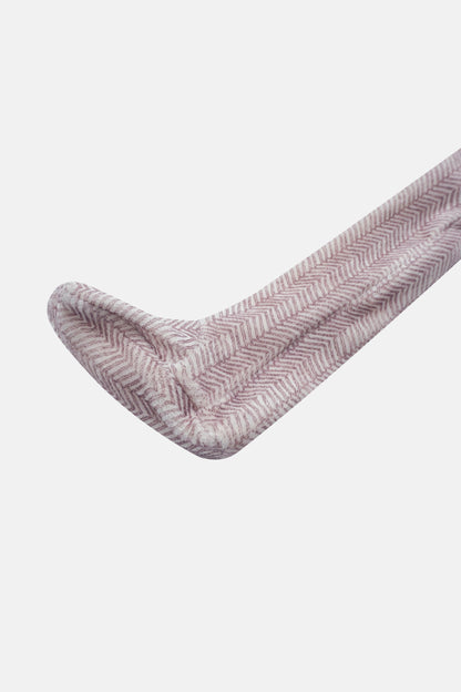 Heritage Herringbone Stretchy - Red girls stretchies, Adee brand chevron fabric accessory
