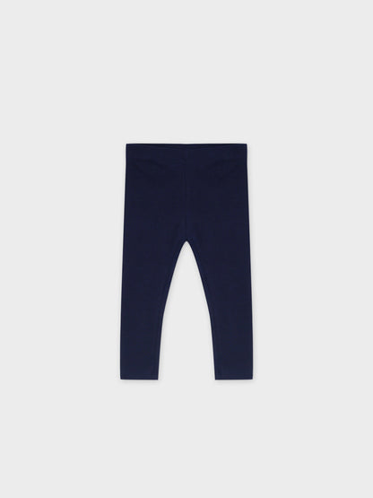 Navy leggings for babies and toddlers