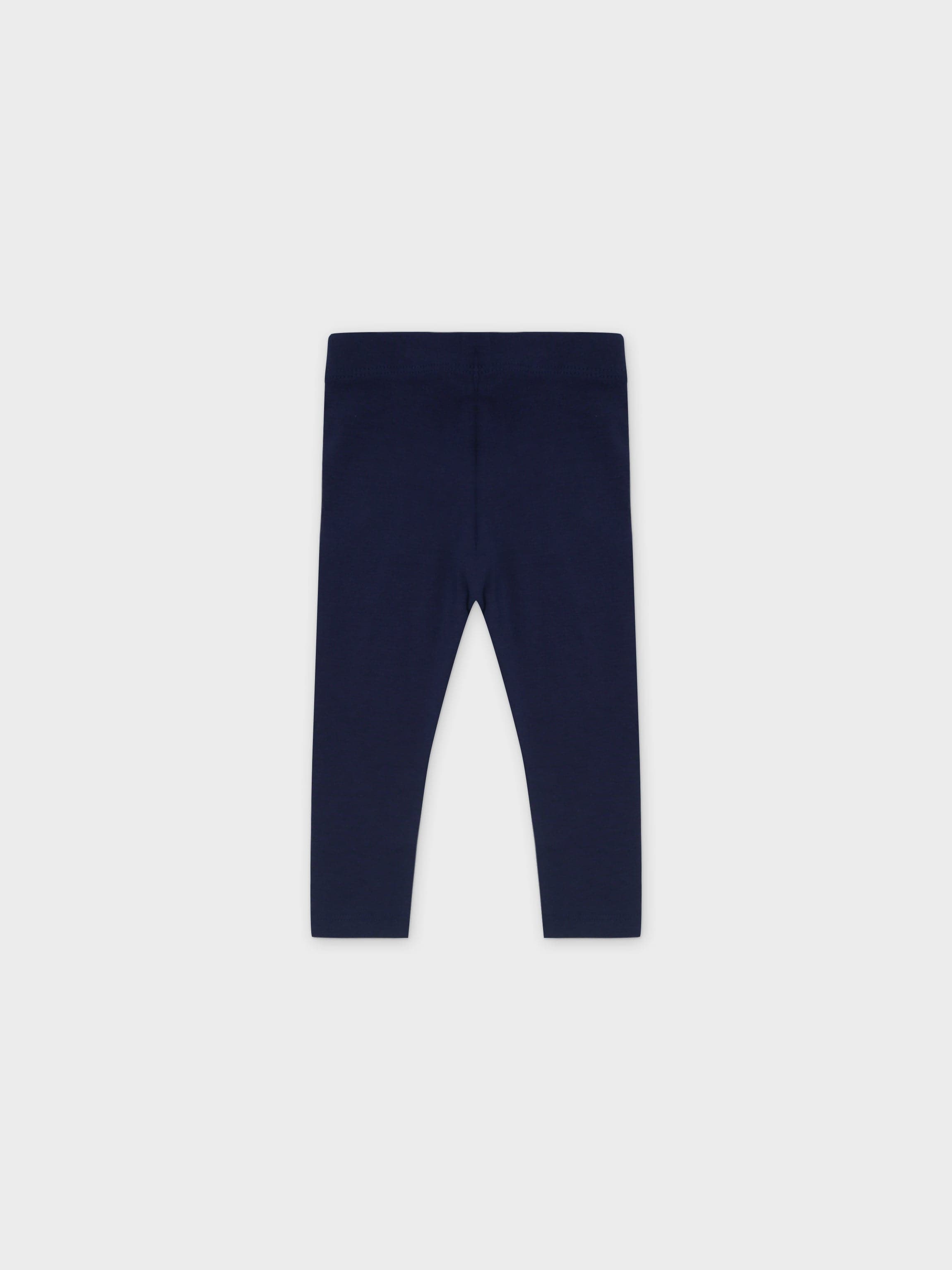 Soft navy leggings for kids.