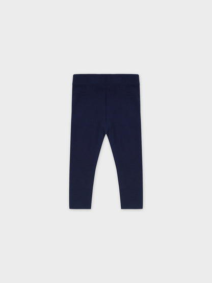 Soft navy leggings for kids.