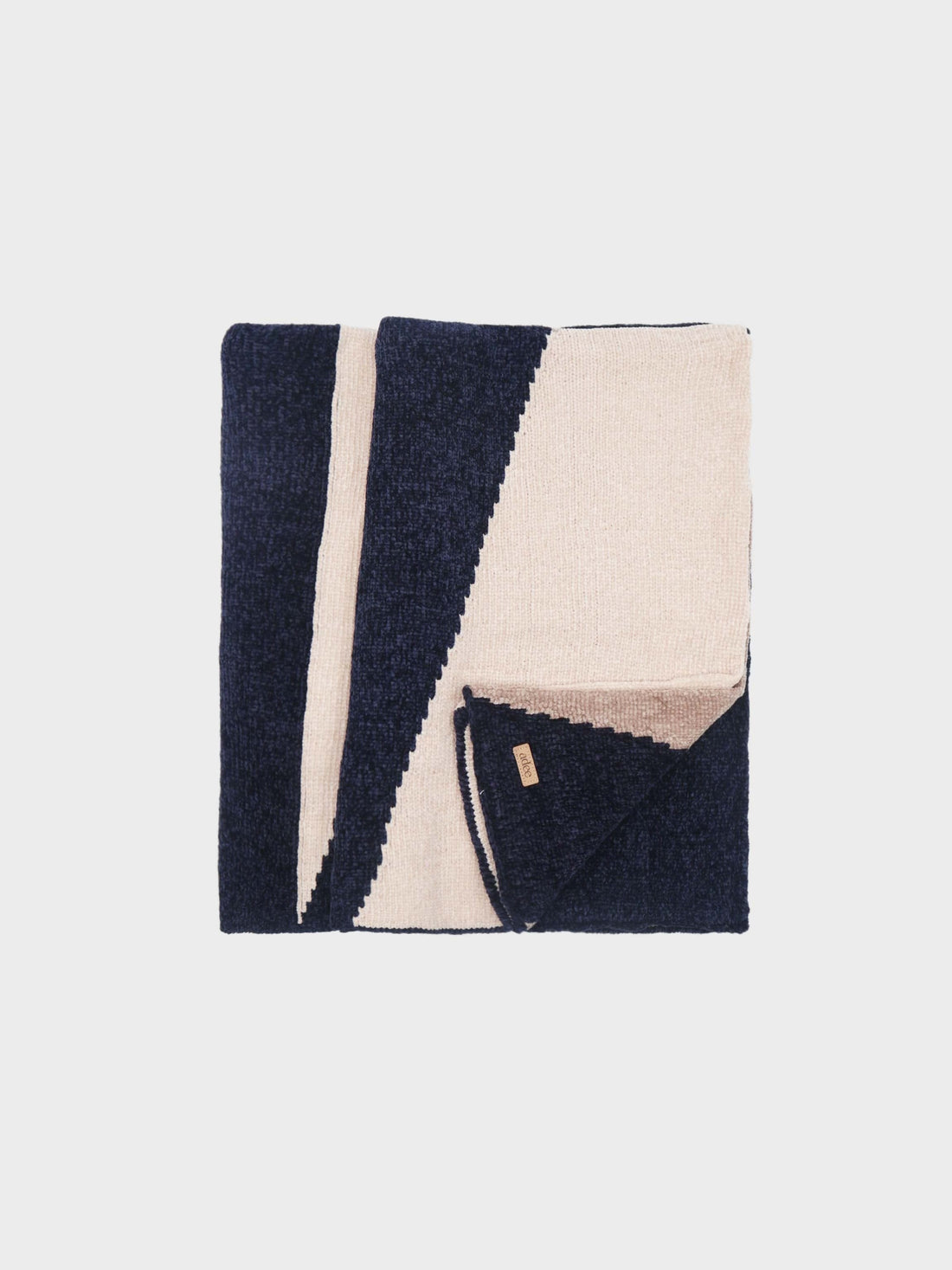 Color Block Blanket- Blue