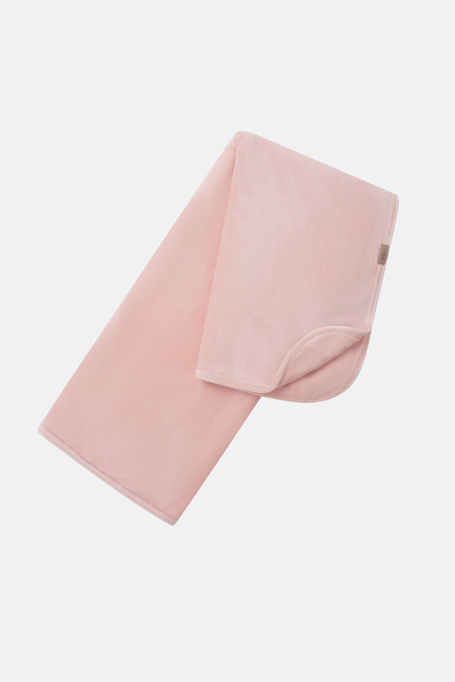Ballerina Bear layette set pink blanket in soft plush fabric by Adee