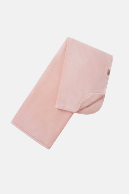 Ballerina Bear layette set pink blanket in soft plush fabric by Adee