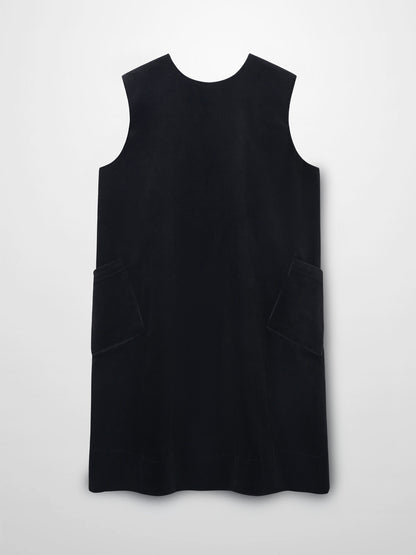 Corduroy Jumper - Black