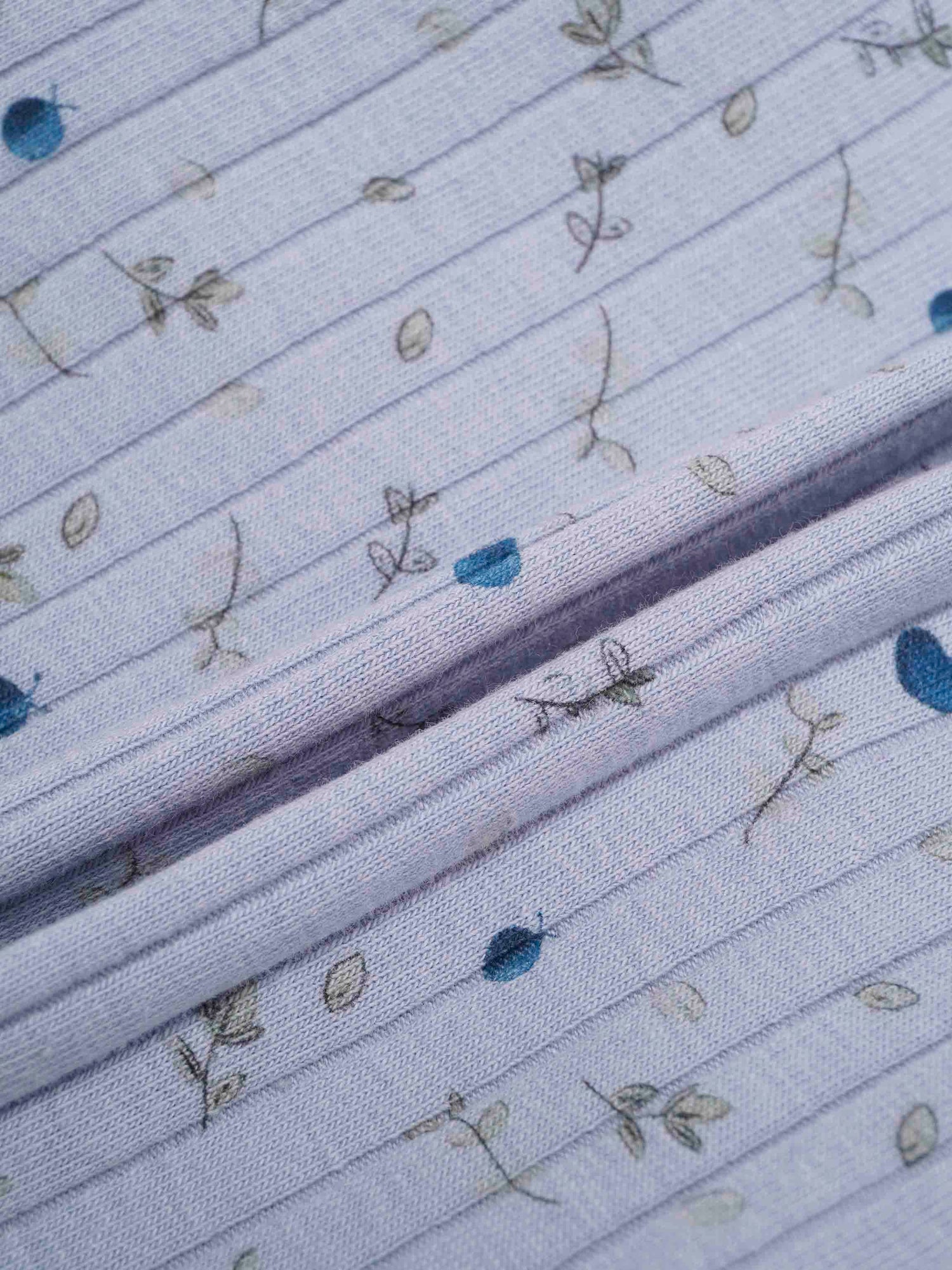 Mini Berry Stretchy, Beanie and Bib-Blue