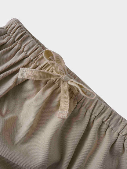 Draw String Bloomer-Light Tan