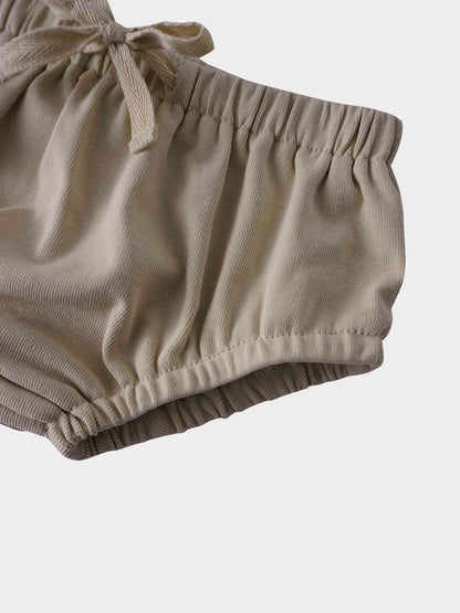 Draw String Bloomer-Light Tan
