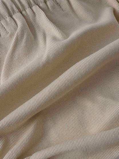 Draw String Bloomer-Light Tan