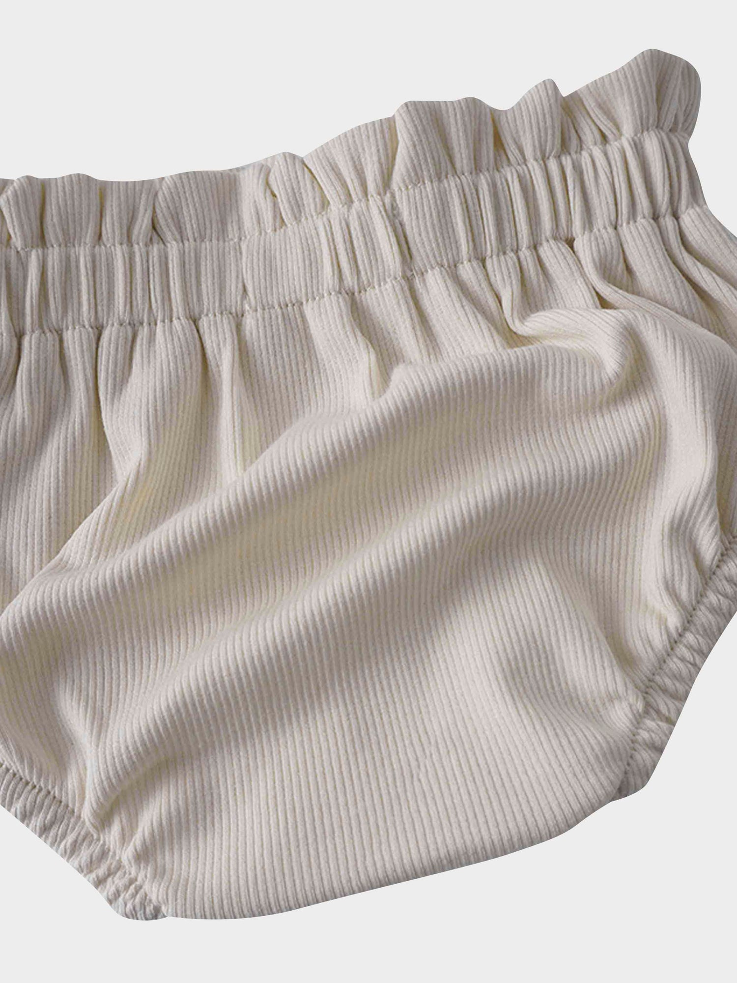 Paper Bag Waist Bloomers-Light Tan