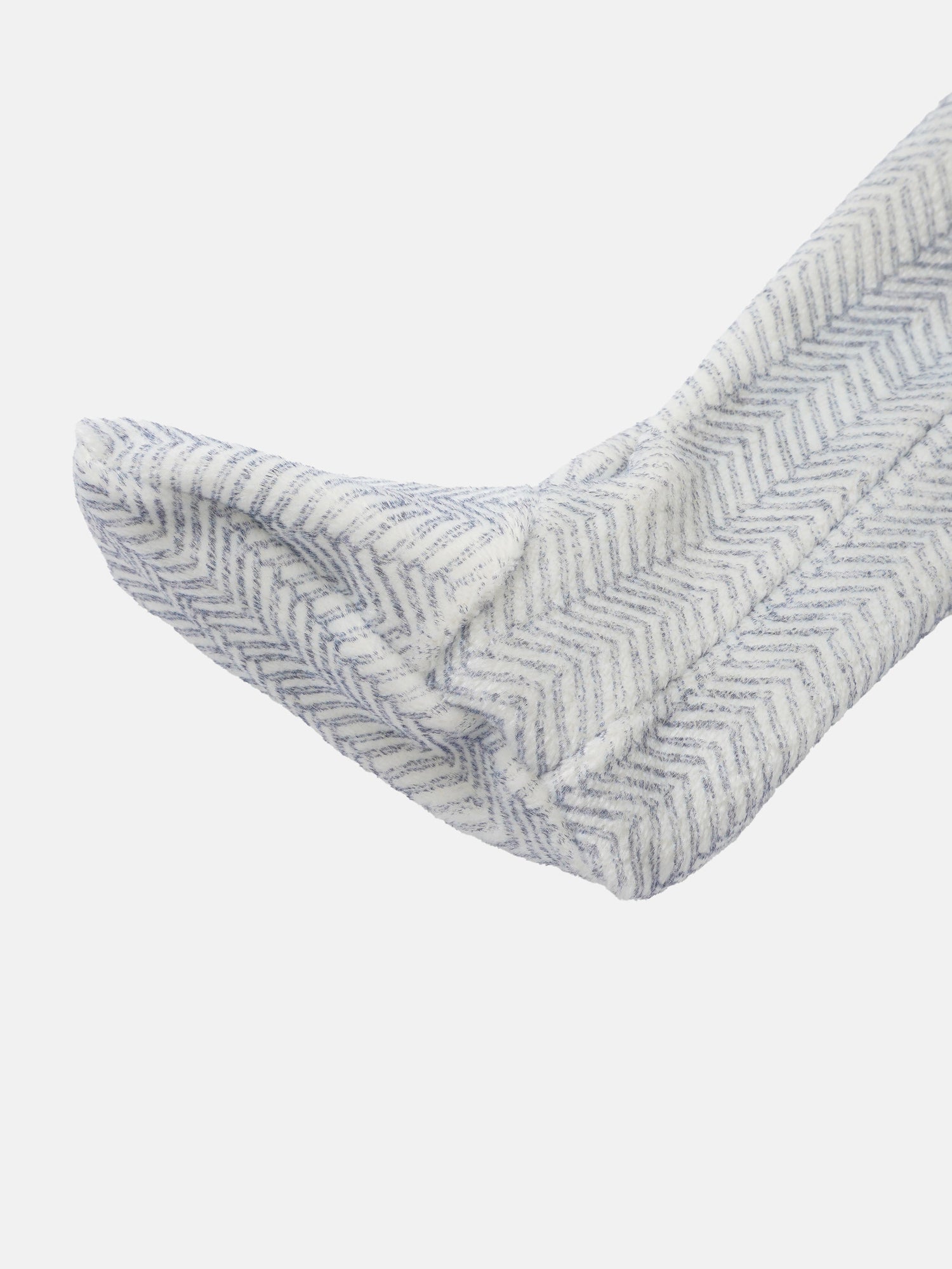 Heritage Herringbone Stretchy blue boys headband by Adee