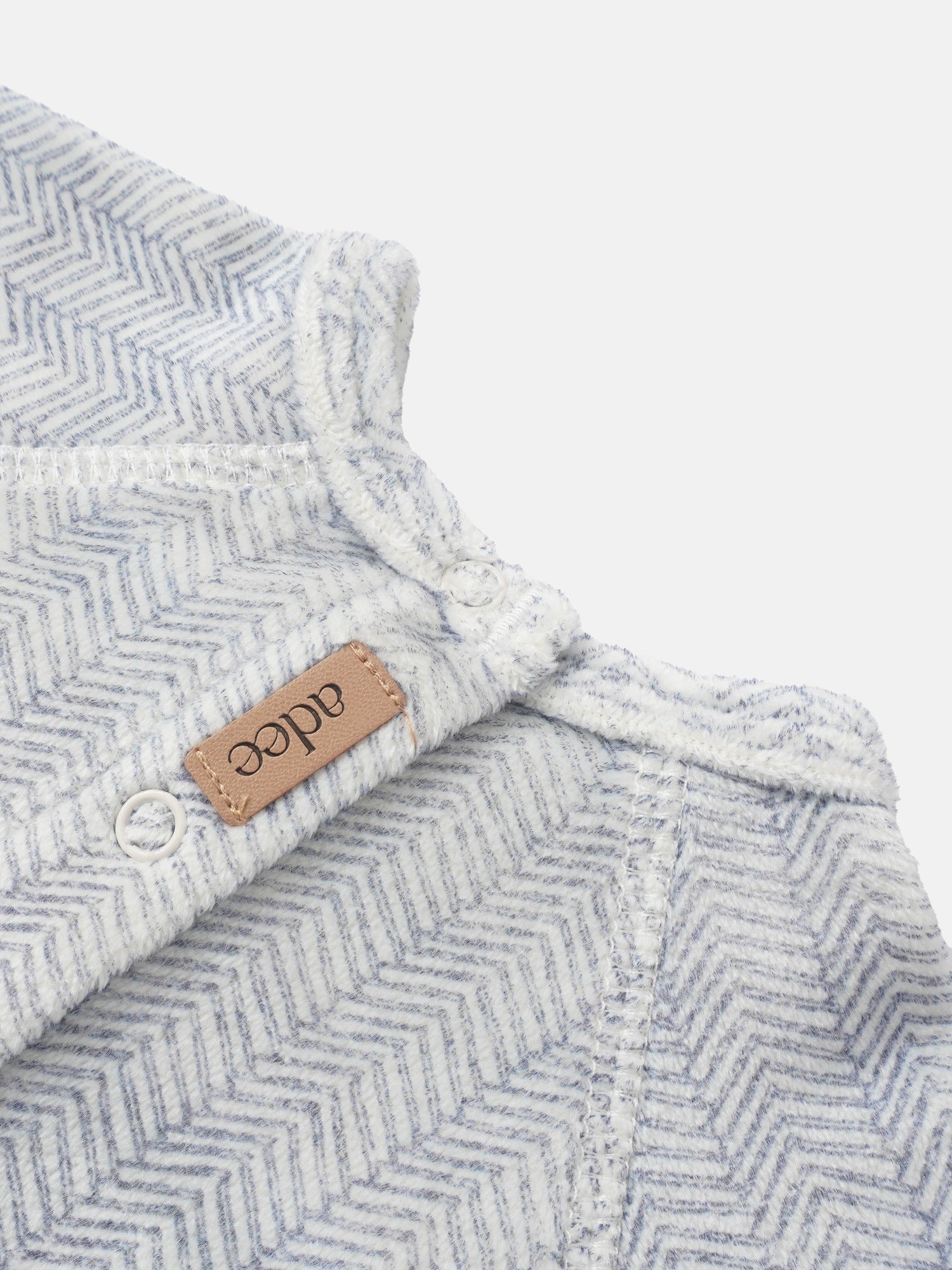 Heritage Herringbone Stretchy Blue boys&