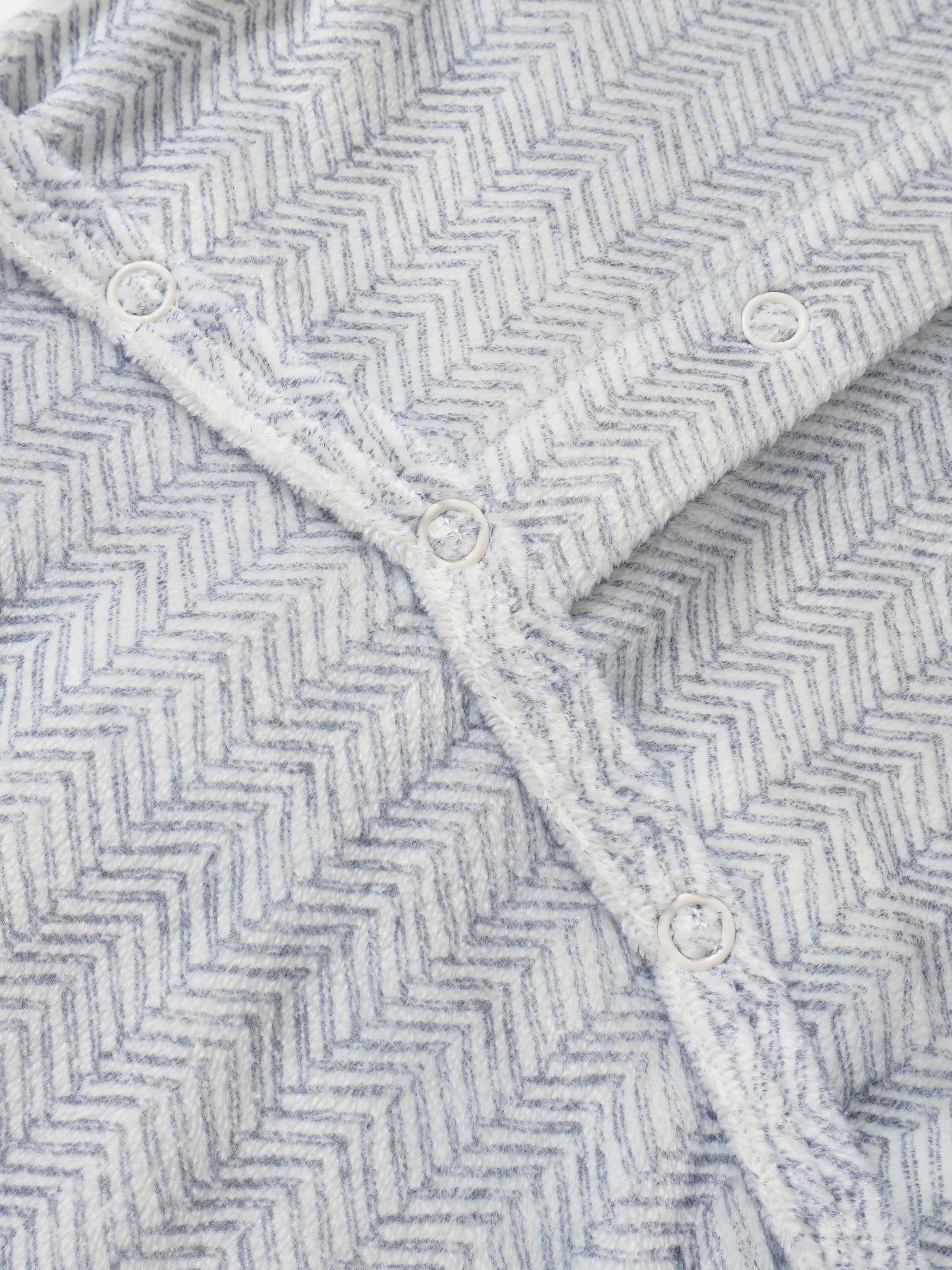 Heritage Herringbone Stretchy for boys in blue by Adee