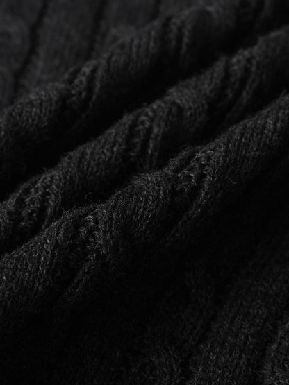 Knit sweater close-up in grey, textured knit fabric for boys dressy tops