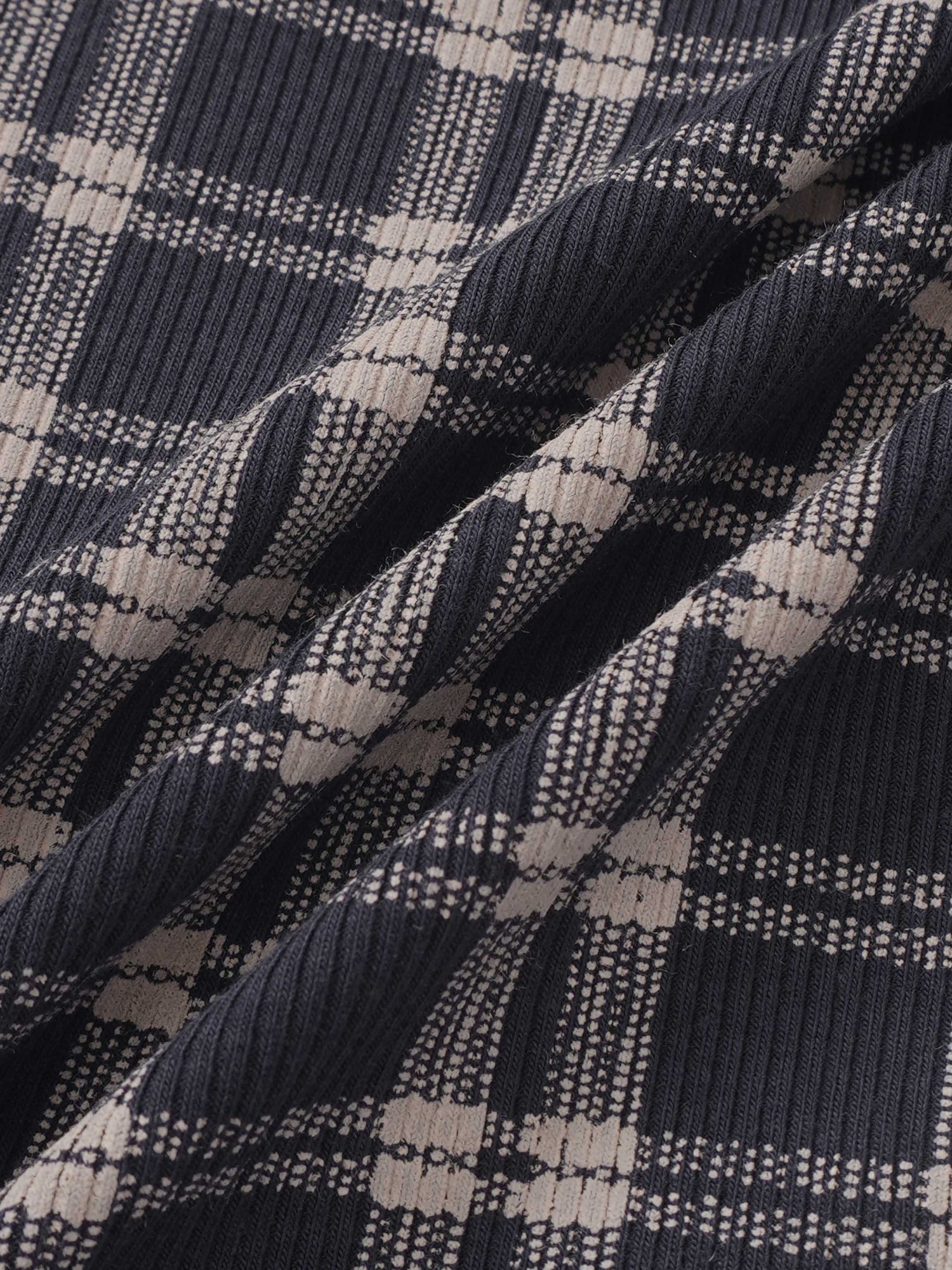 Plaid Pajamas for Boys - blue by Adee; close-up fabric pattern