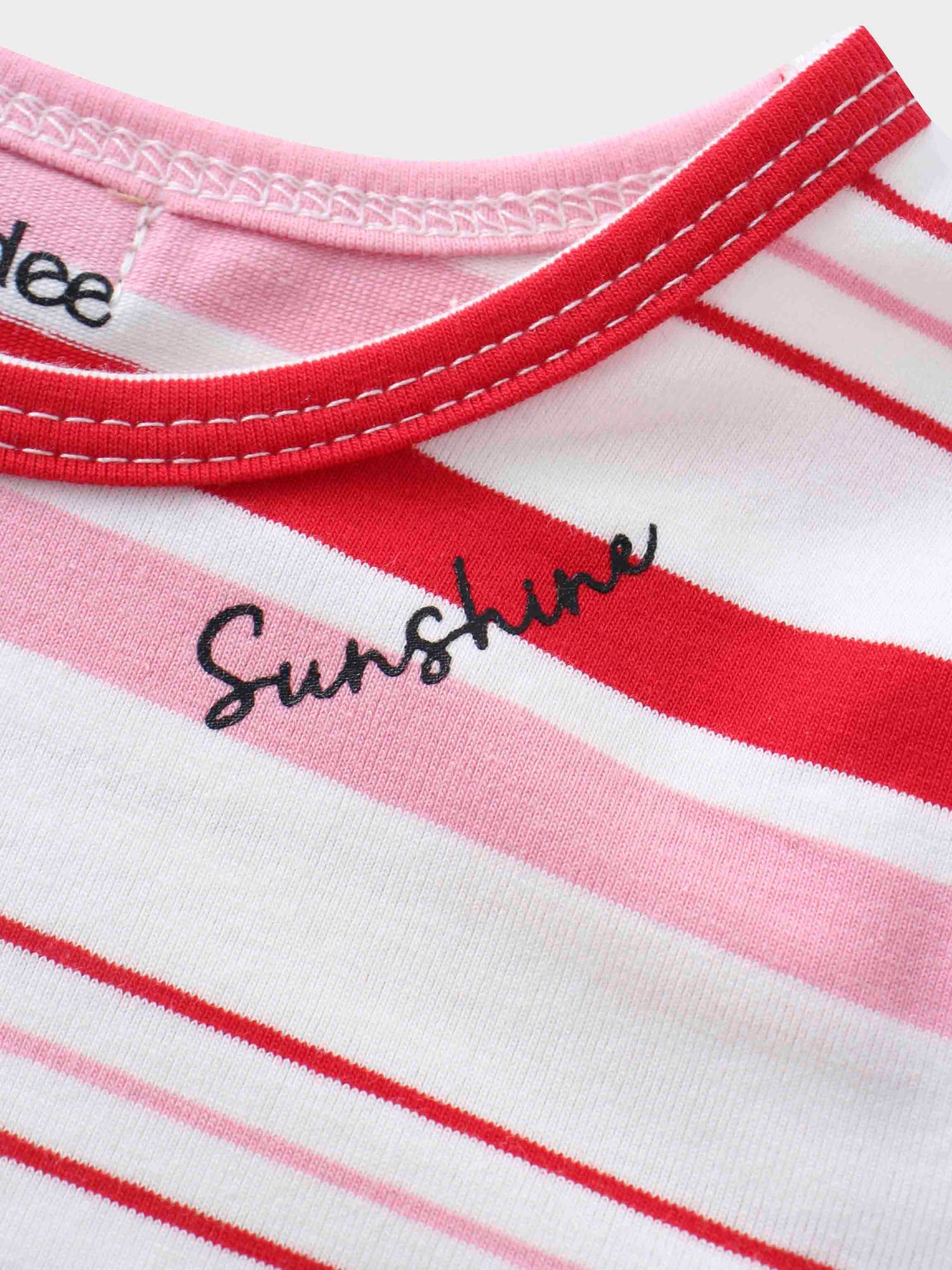 Girls shirts with Sunshine lettering