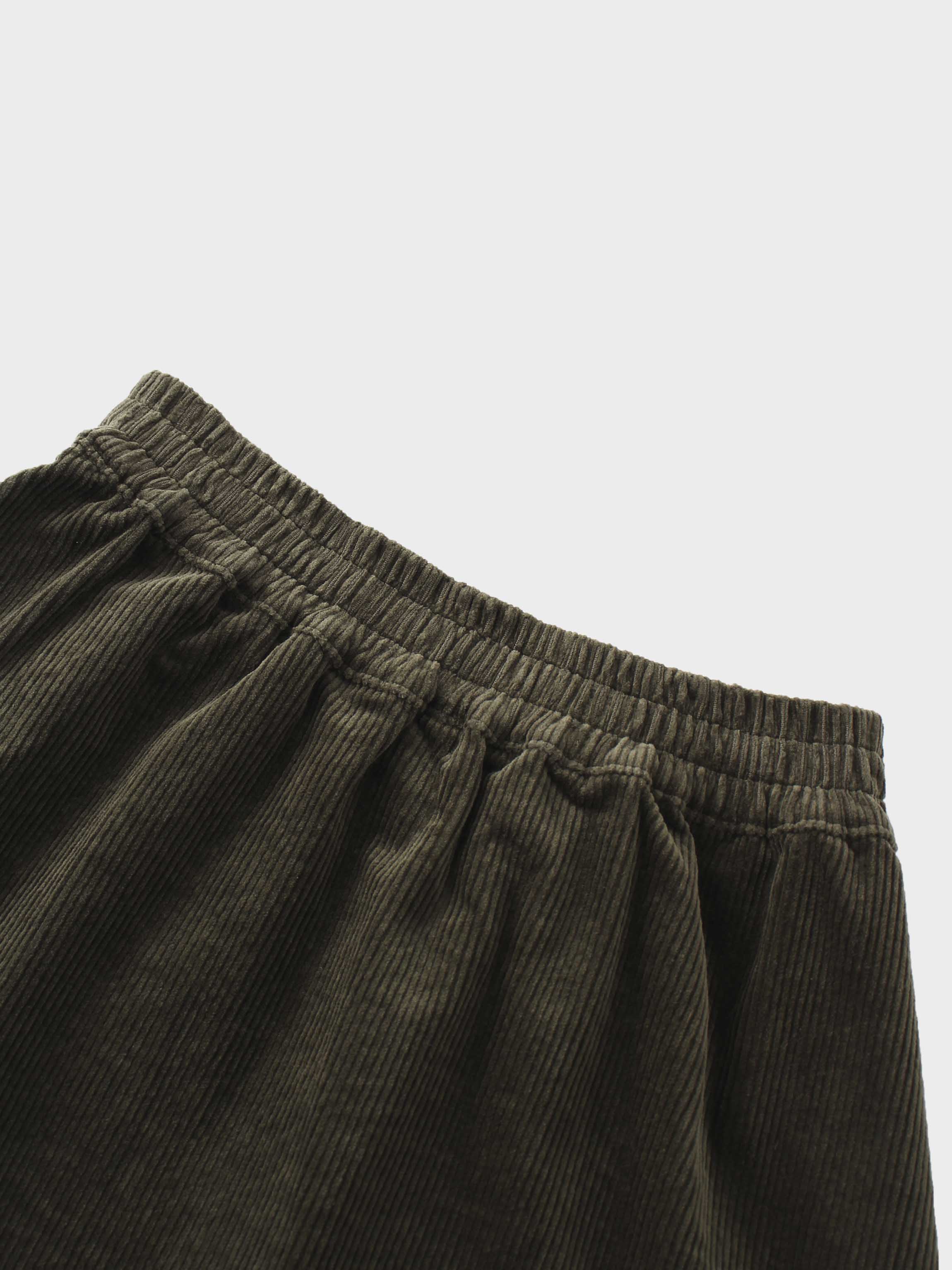Corduroy Skirt - Green