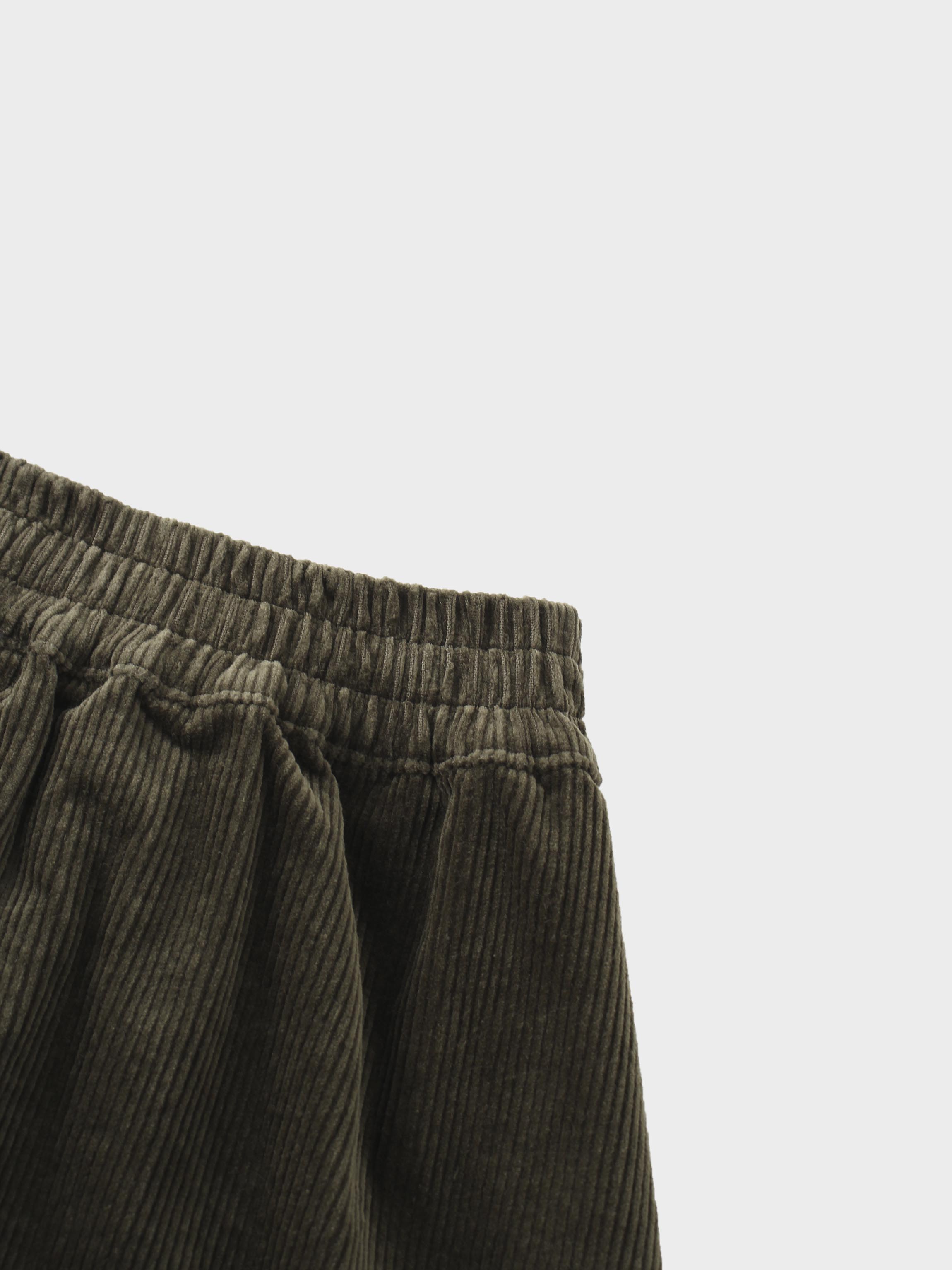 Corduroy Skirt - Green