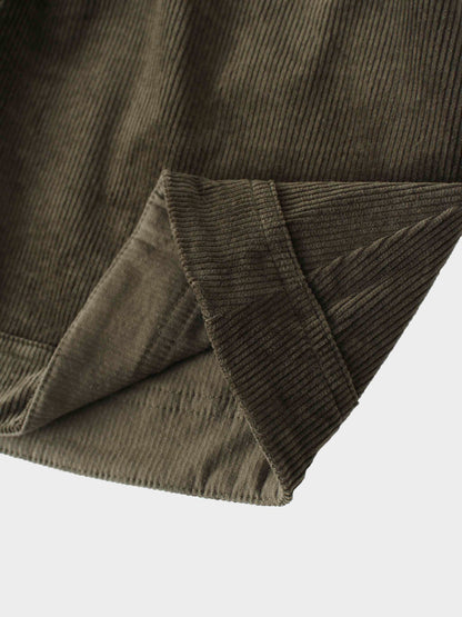 Corduroy Skirt - Green