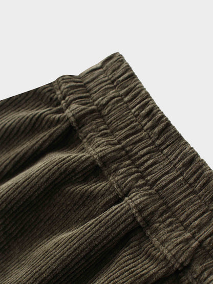 Corduroy Skirt - Green