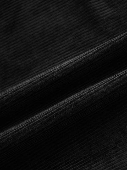 Corduroy Skirt - Black