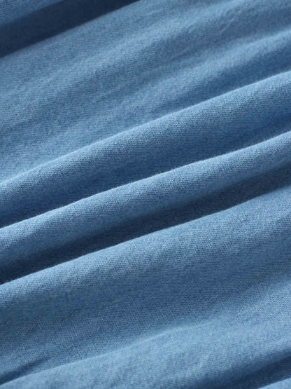 soft denim fabric for baby romper
