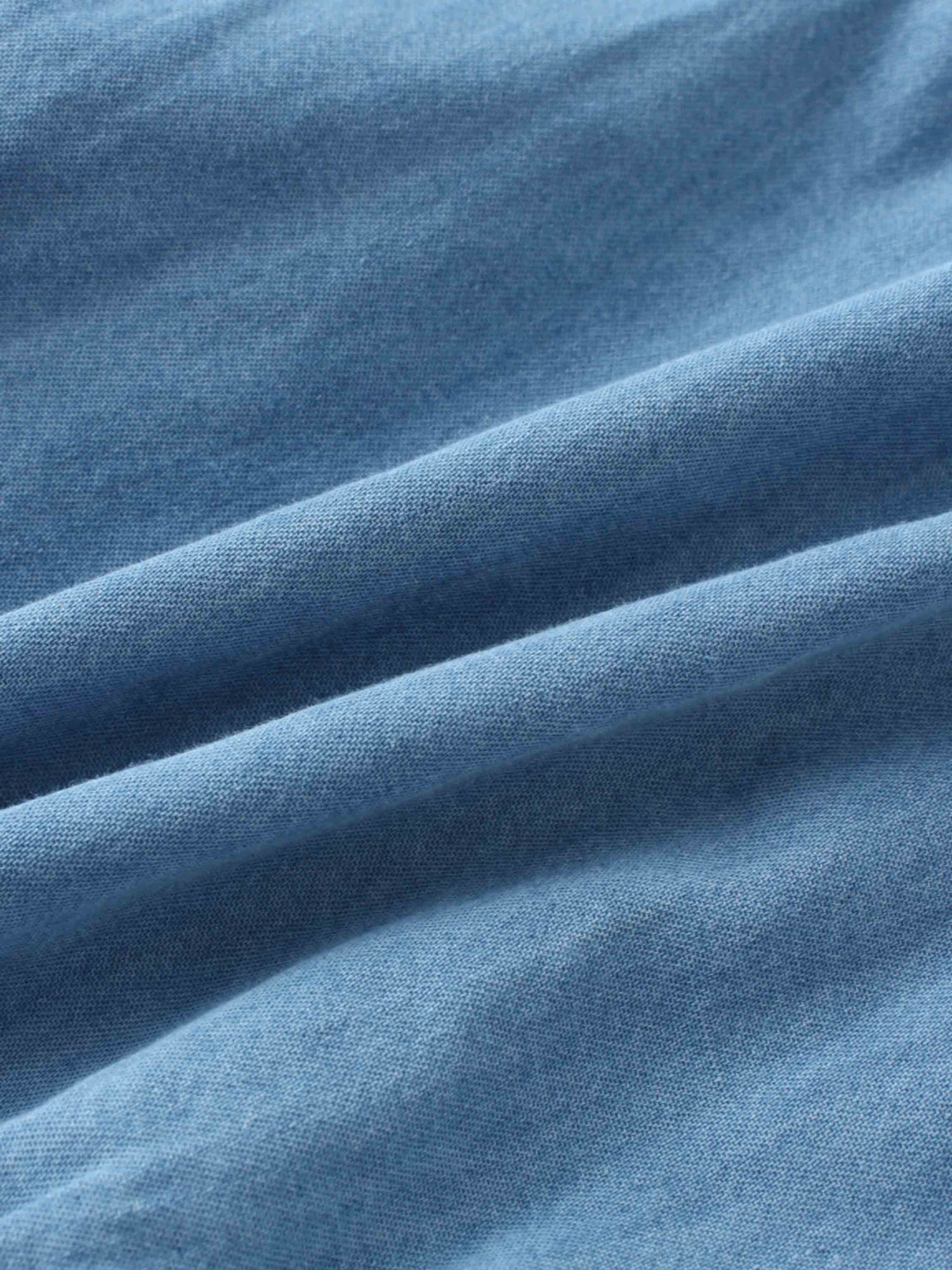 Soft denim fabric for baby romper