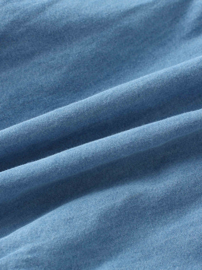 Soft denim fabric for baby romper