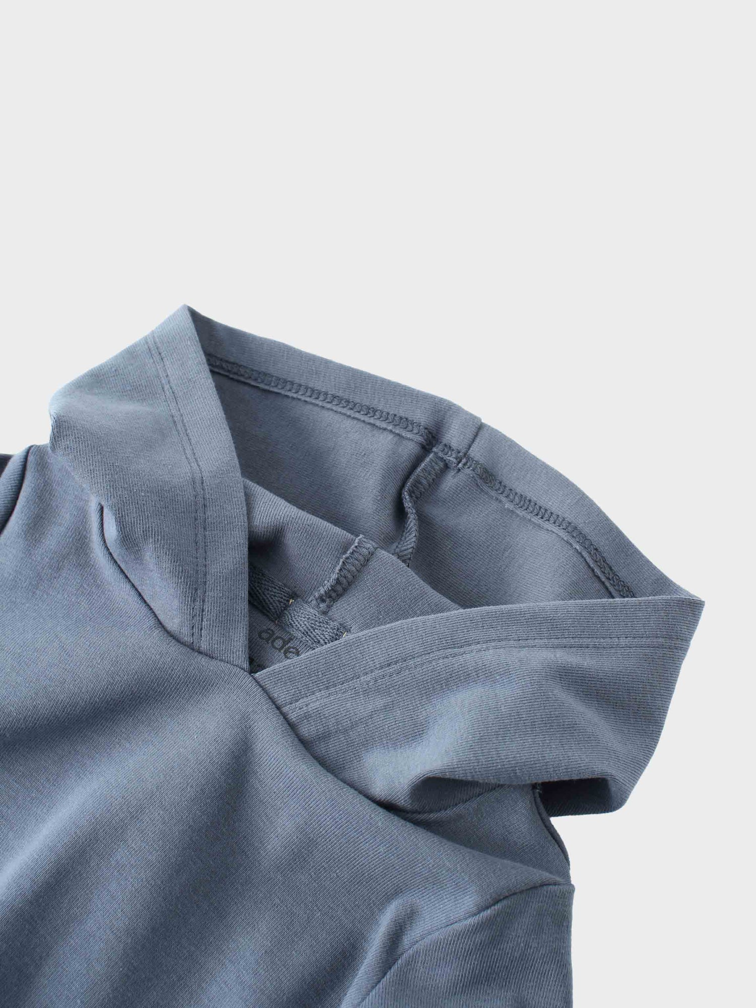 Cotton Hoodie Set - Blue