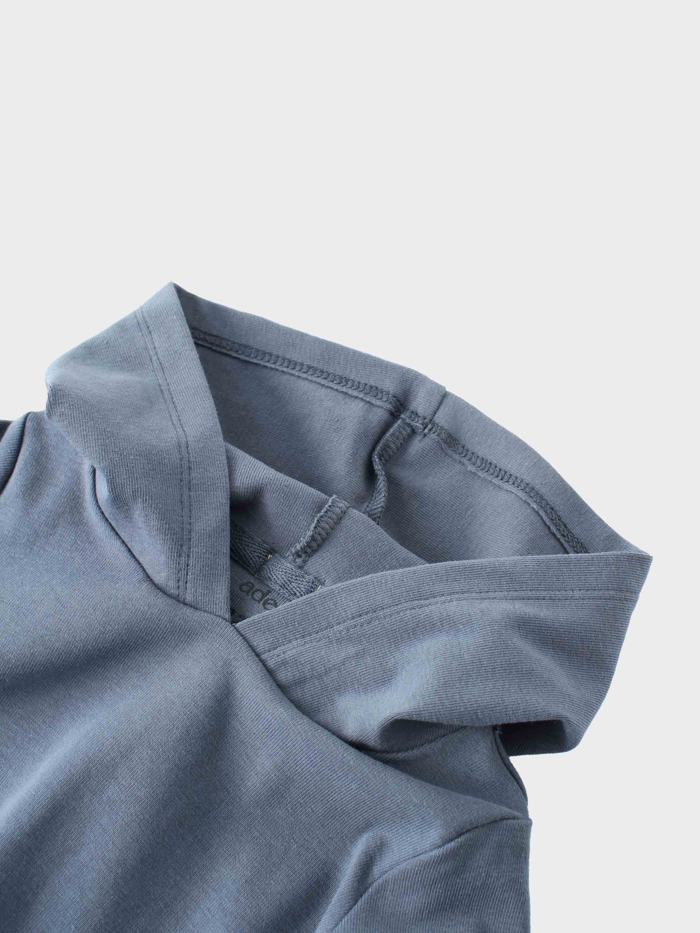 Cotton Hoodie Set - Blue