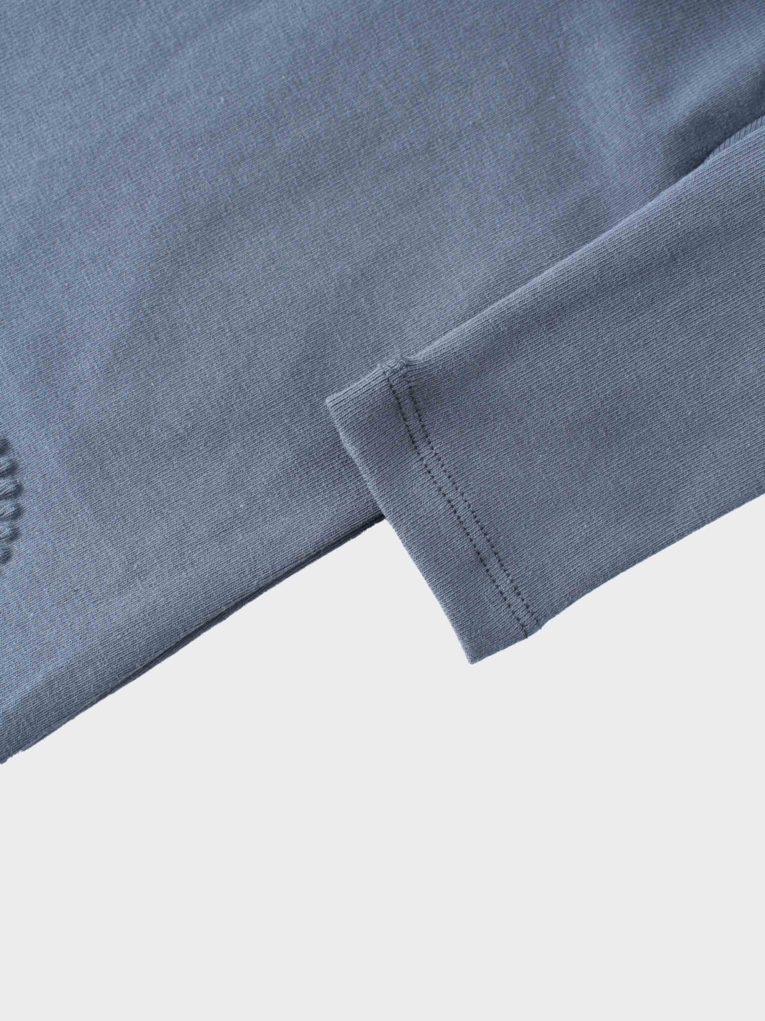 Cotton Hoodie Set - Blue