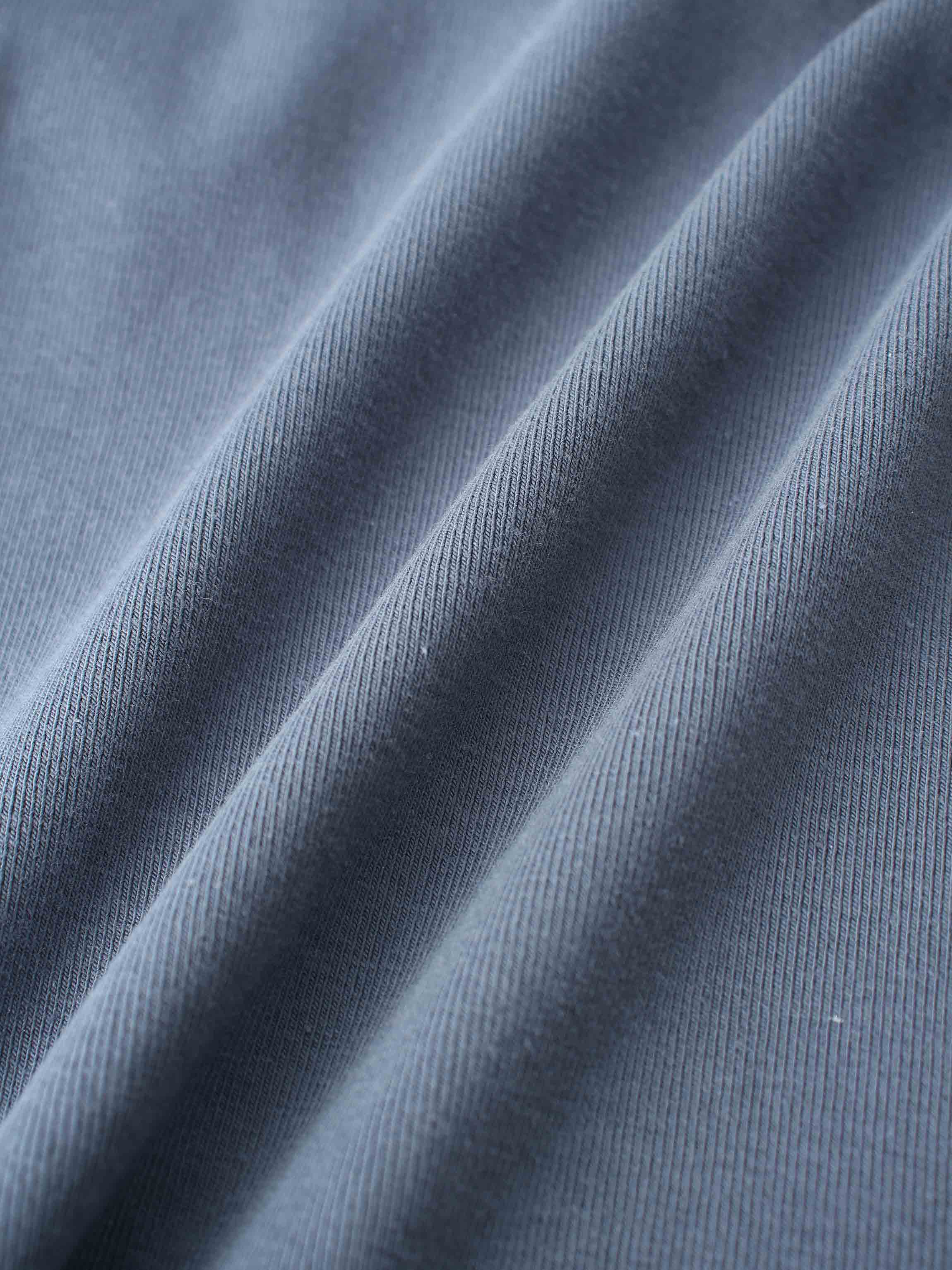 Cotton Hoodie Set - Blue