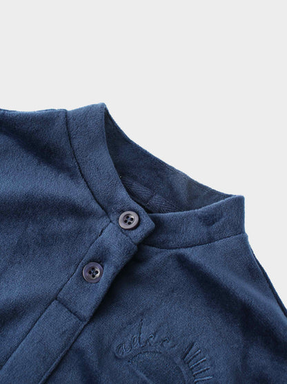 Velour Bomber Set -  Navy