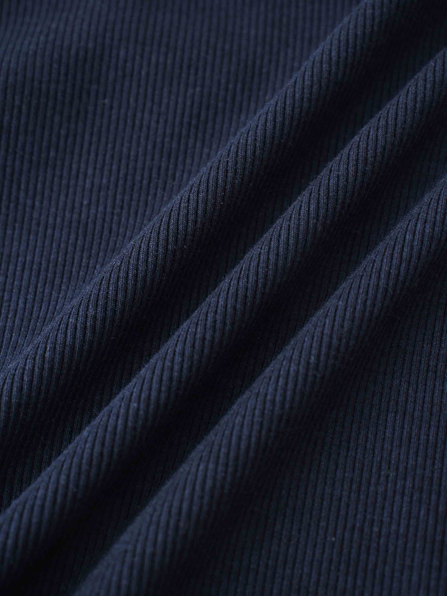 Ribbed Legging Set Puff Sleeves - Navy