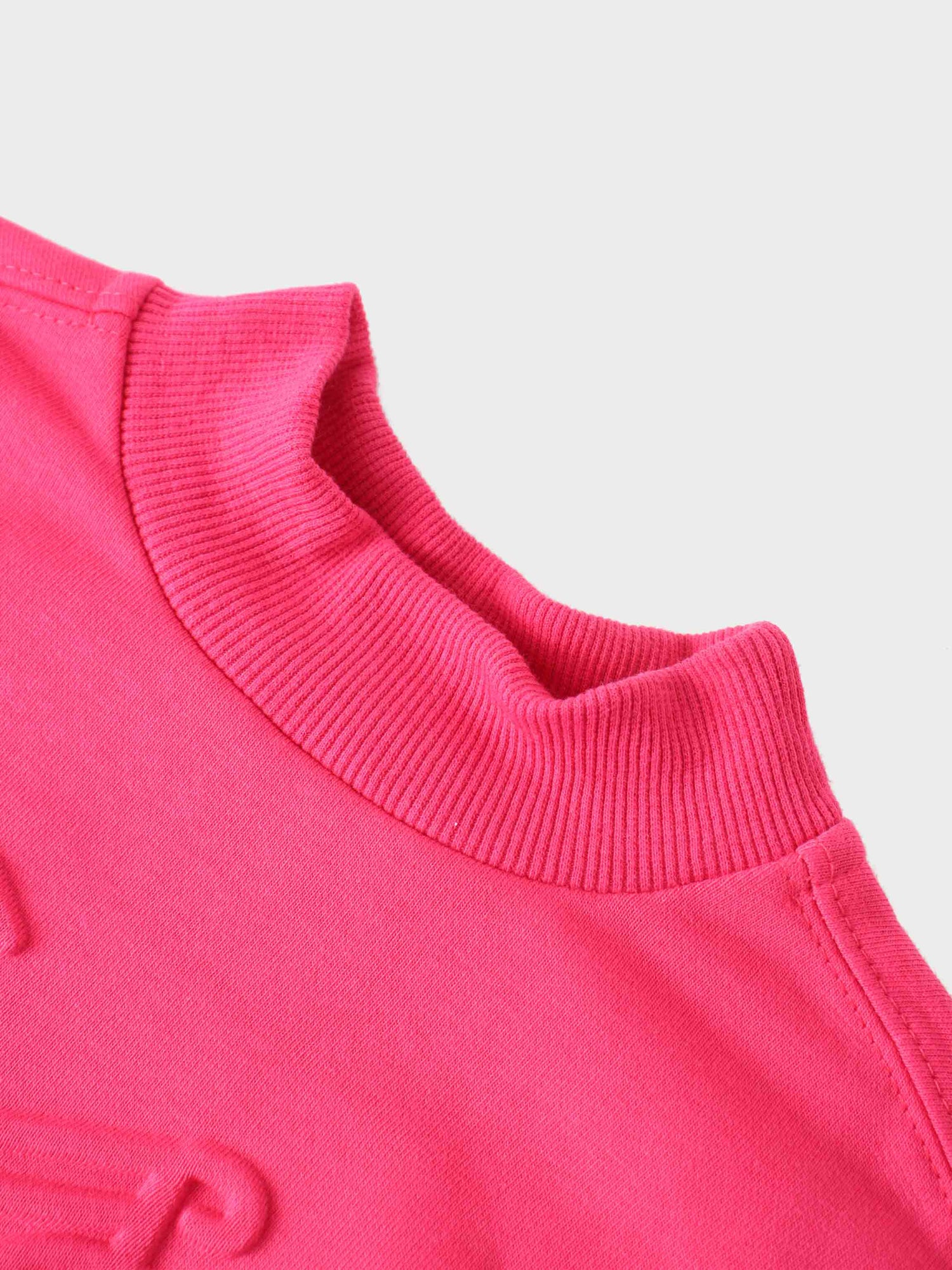 Bike Sweatshirt - Neon Pink