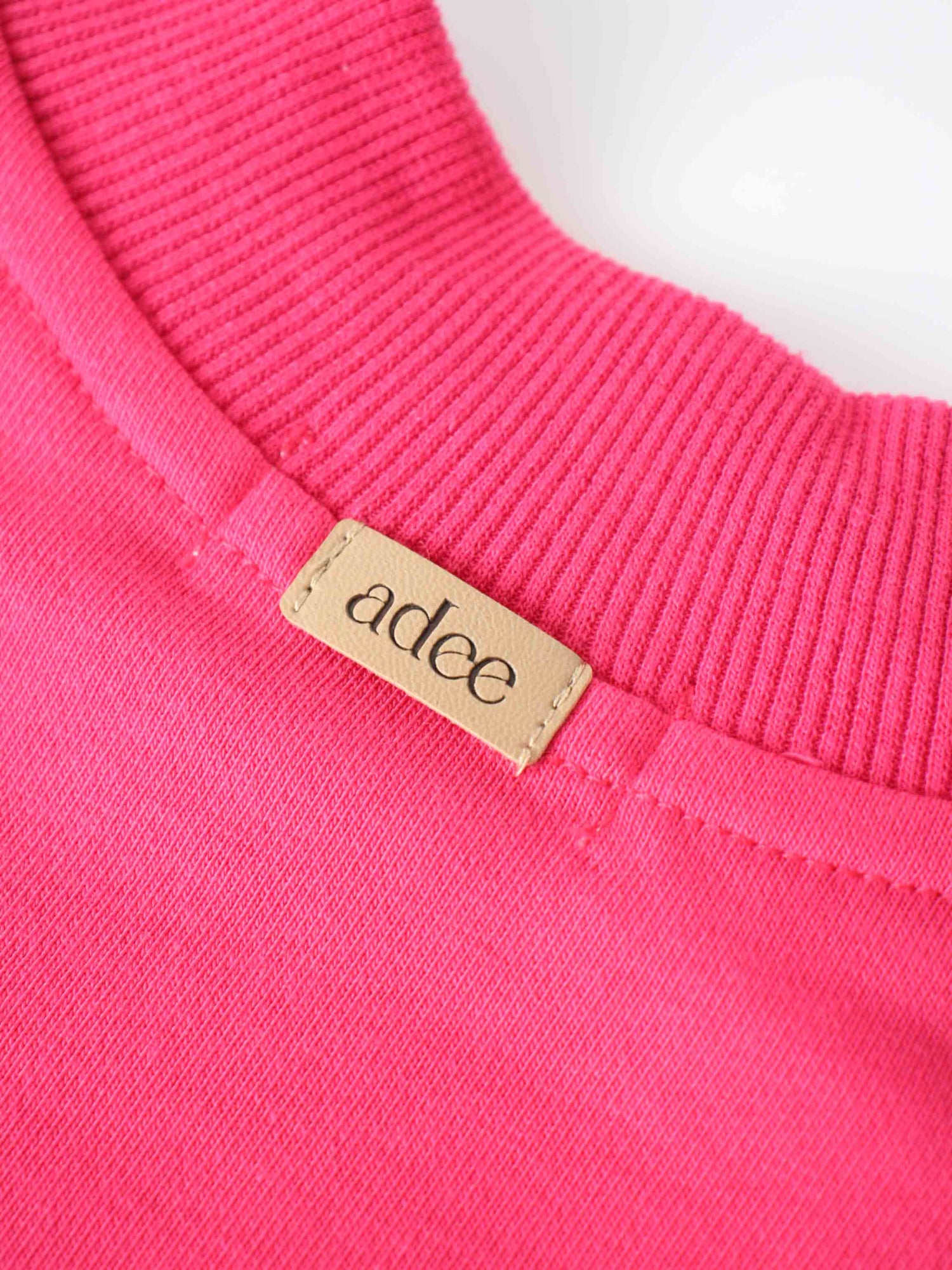 Bike Sweatshirt - Neon Pink