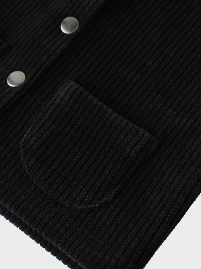 Corduroy Jacket - Black