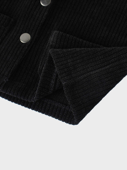 Corduroy Jacket - Black
