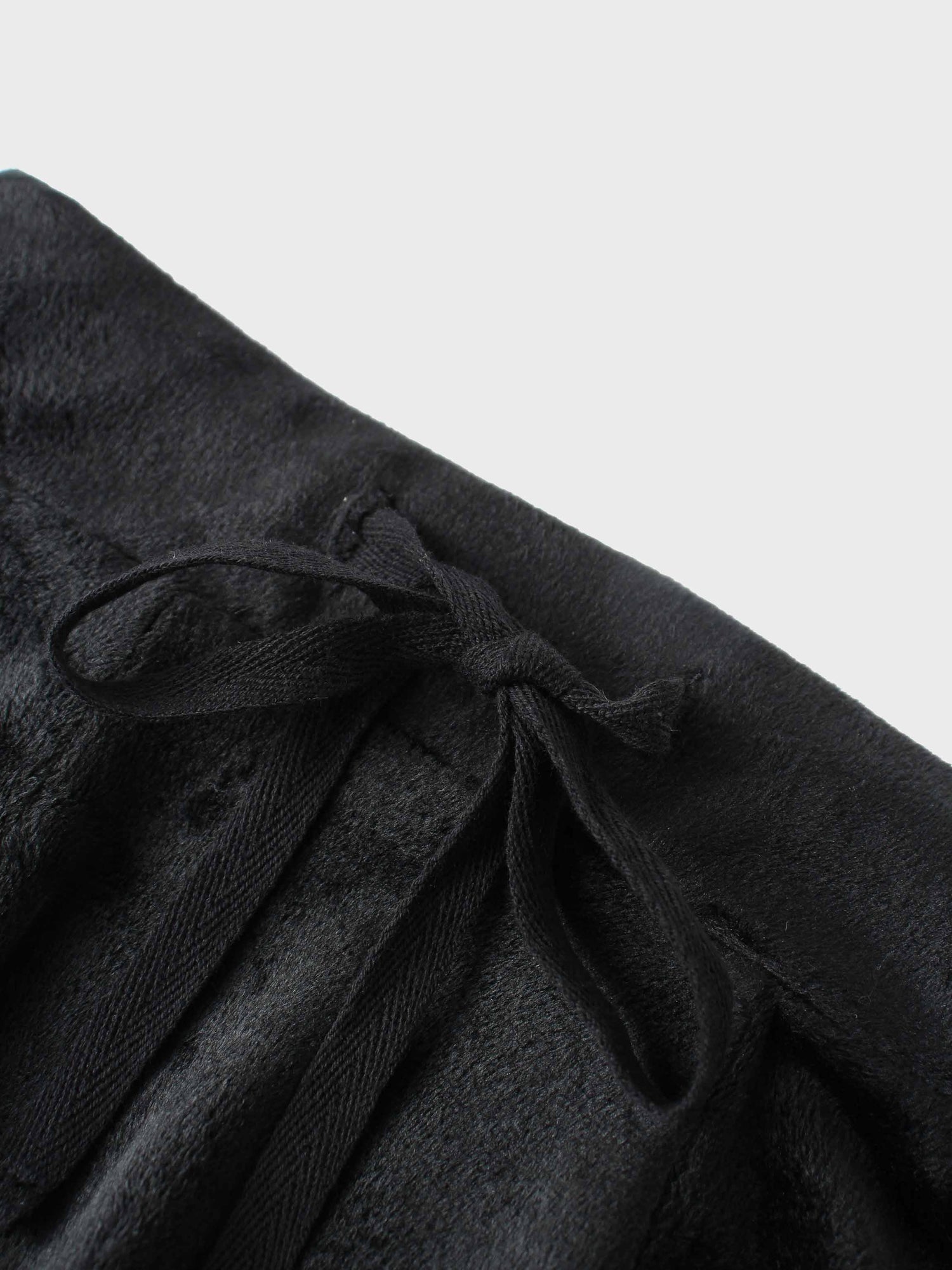 6 Panel Skirt- Black Velour