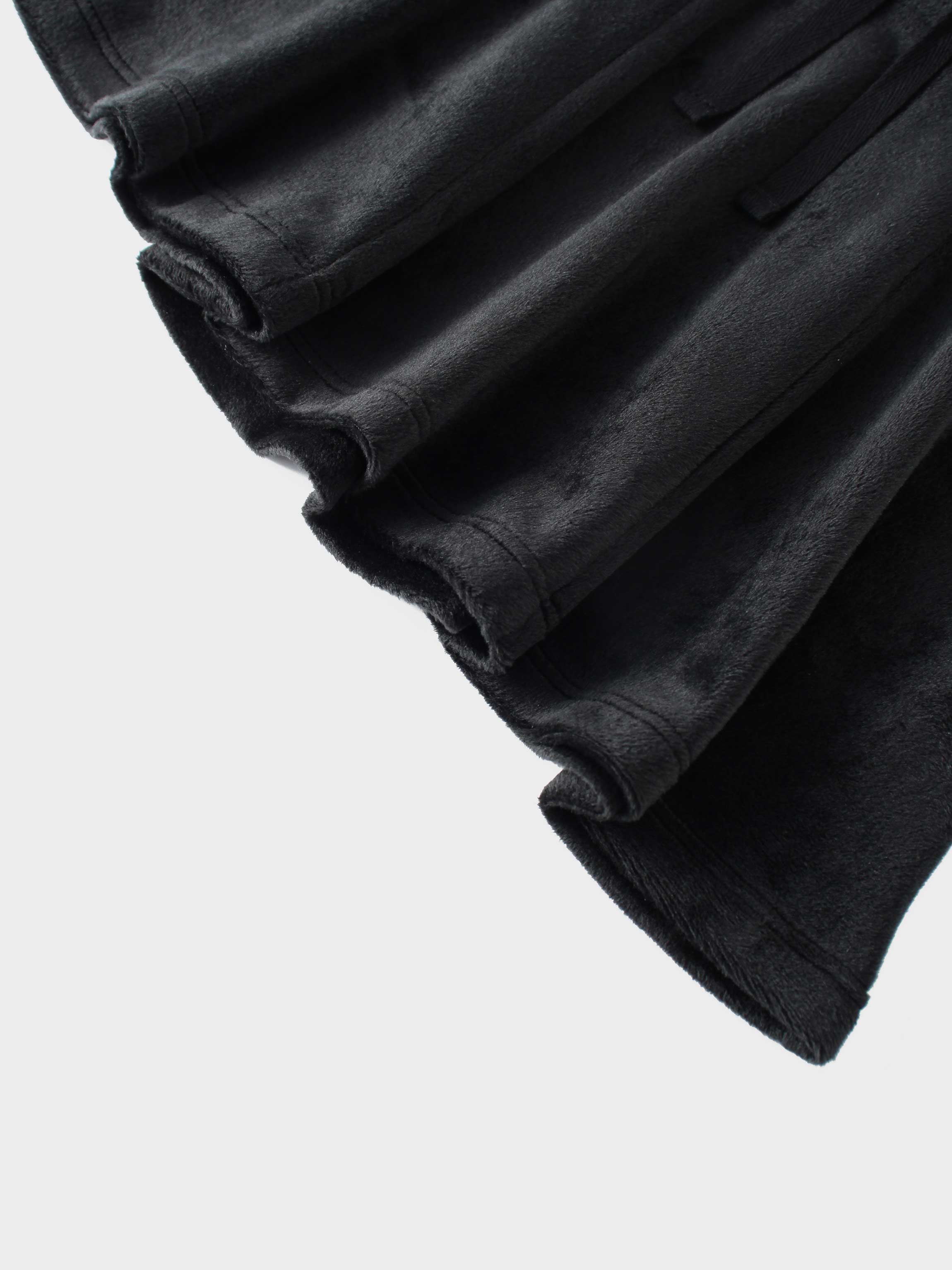 6 Panel Skirt- Black Velour