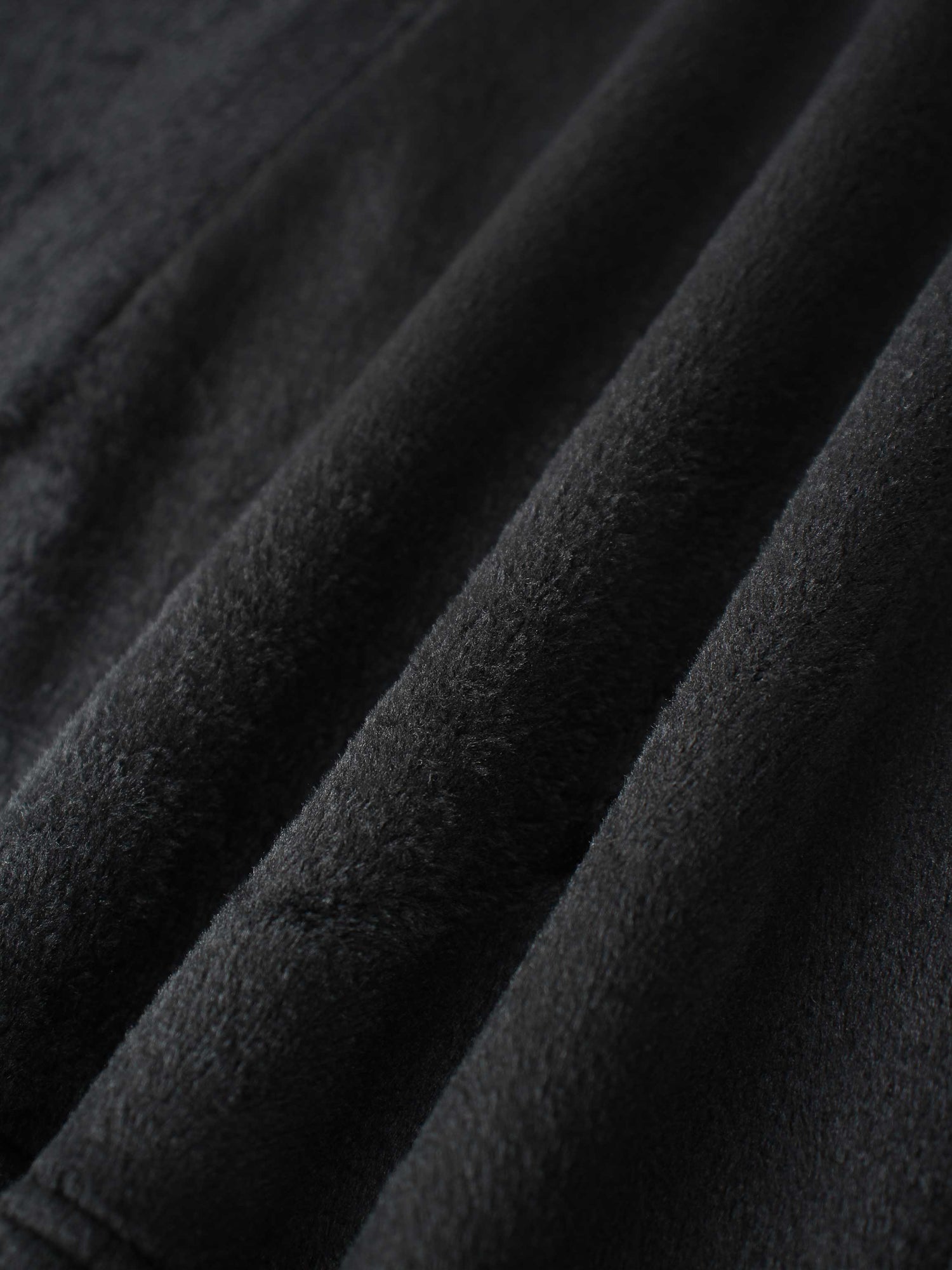 6 Panel Skirt- Black Velour