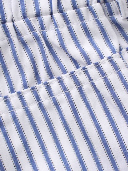 Close-up of boys shorts fabric