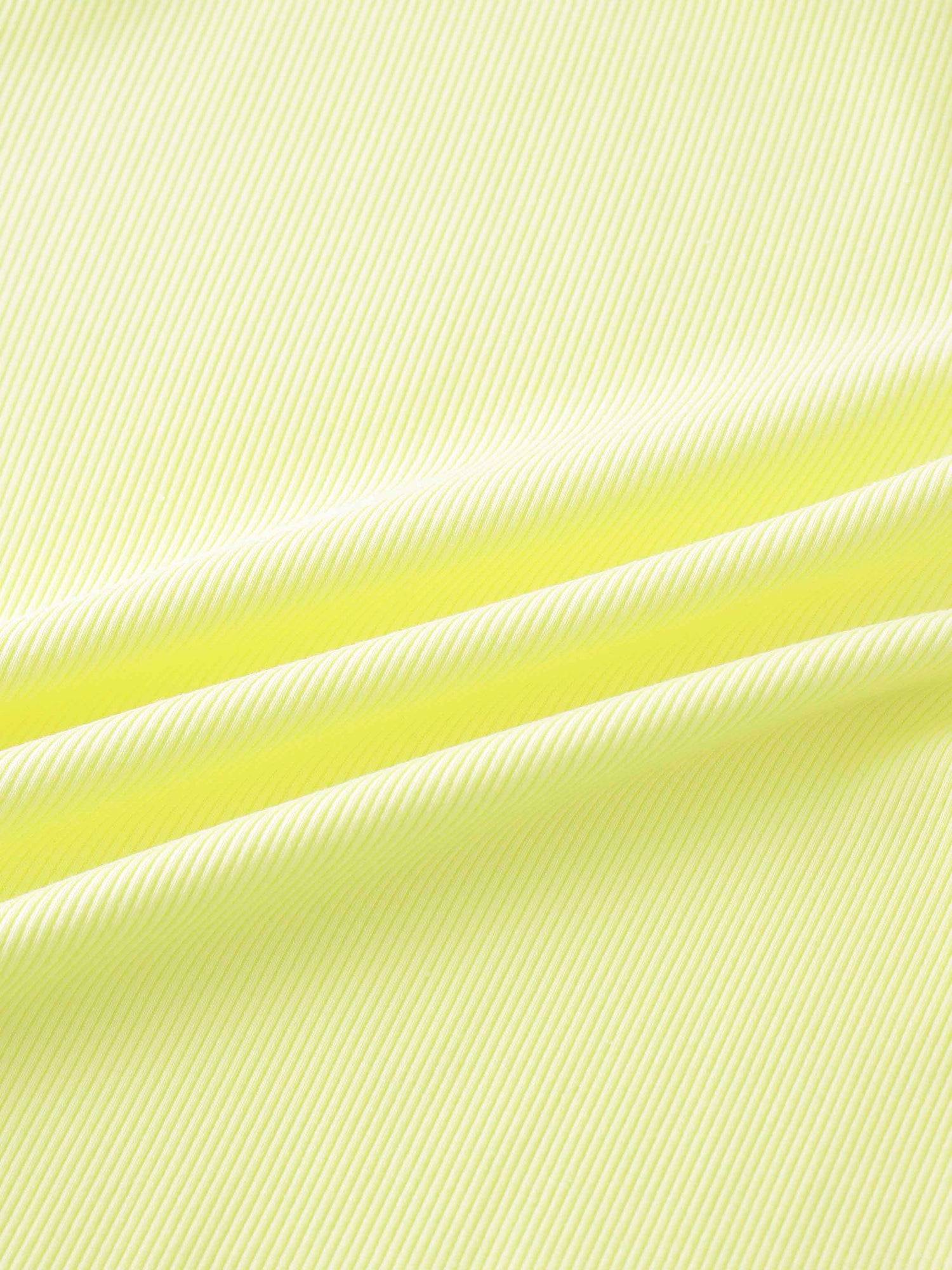 Yellow Ribbed T-Shirt