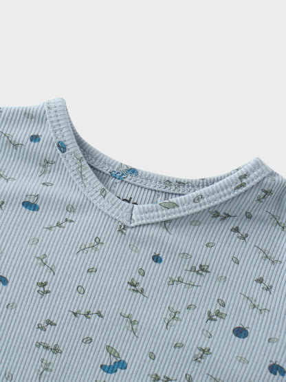 Mini Berry Pajamas - Blue