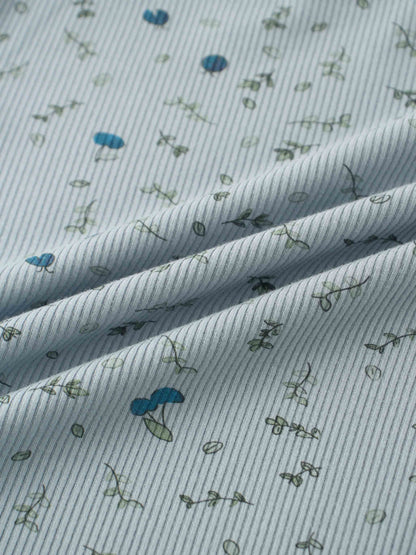 Mini Berry Pajamas - Blue