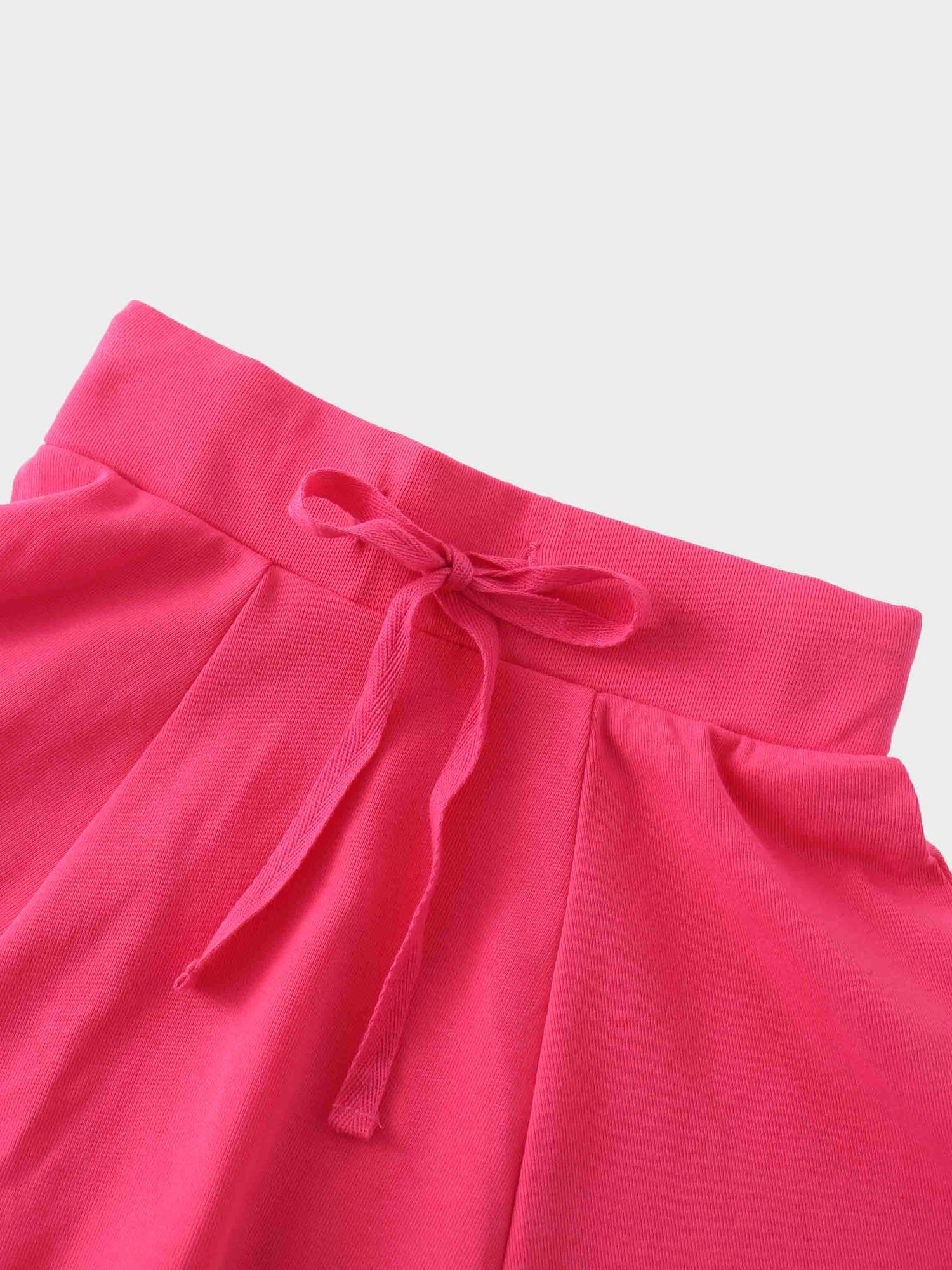 Pink Skirt with 3/4 Sleeve Bubble Shirt