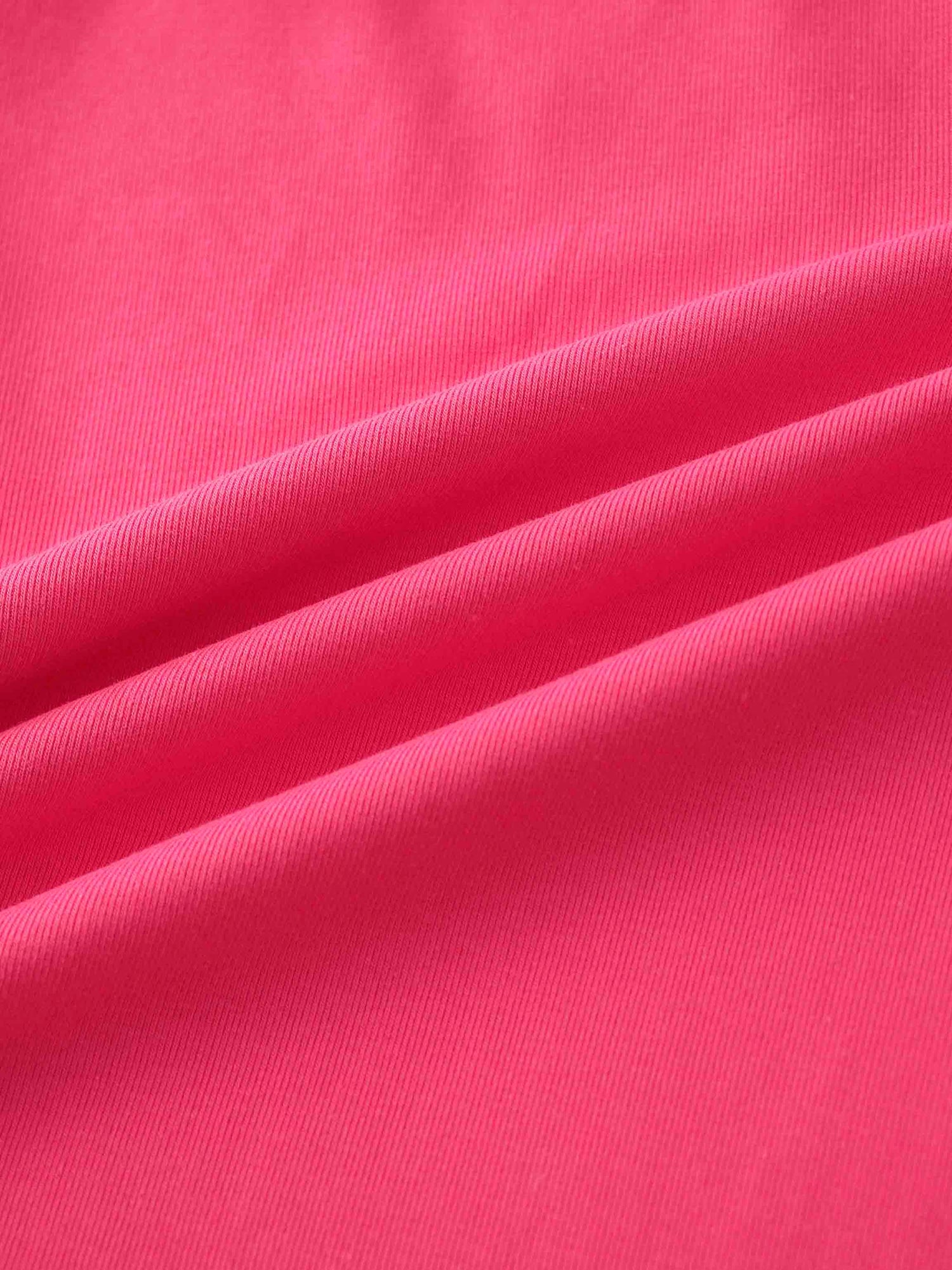 Pink Skirt with Short Sleeve Bubble Shirt