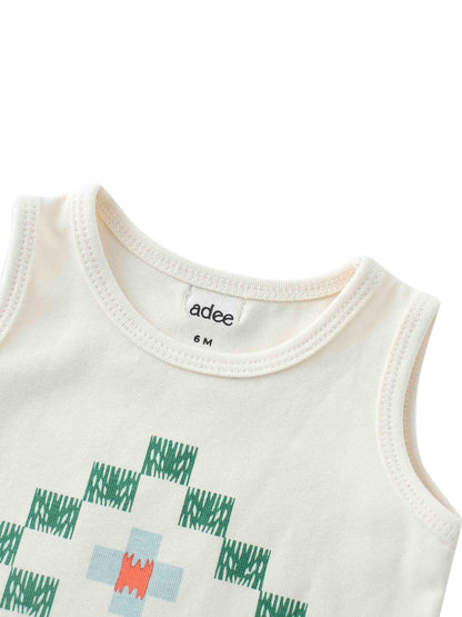 Green Diamond Tank Set